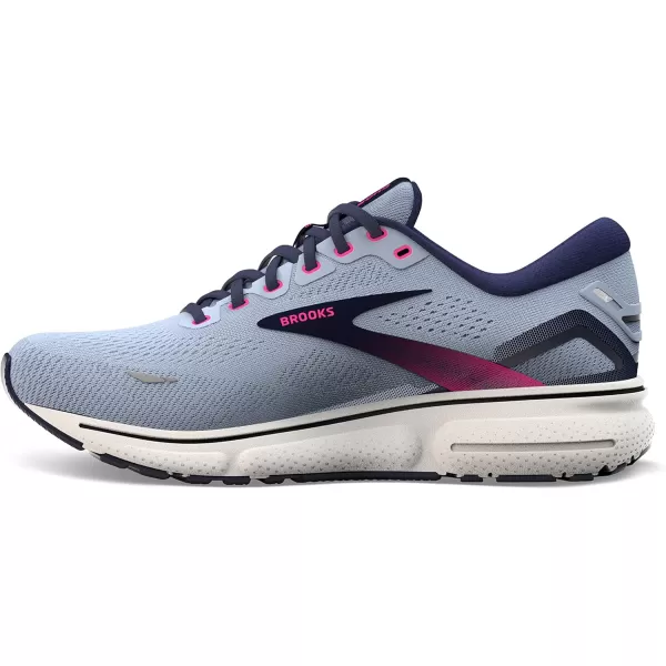 Brooks Womens Ghost 15 Neutral Running ShoeKentucky BluePeacoatPink