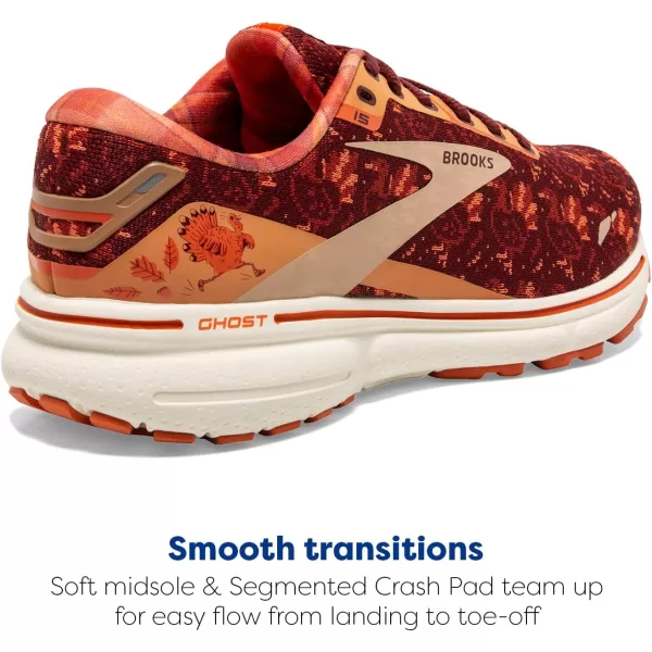 Brooks Womens Ghost 15 Neutral Running ShoeKoyTruffleWhisper