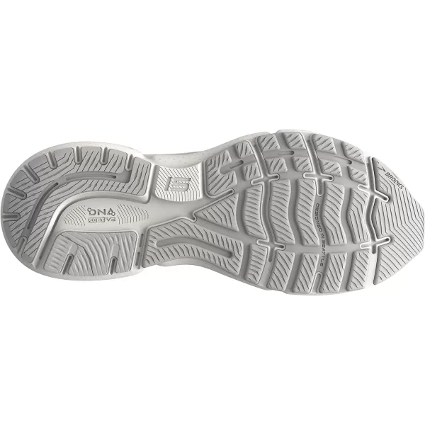 Brooks Womens Ghost 15 Neutral Running ShoeOysterAlloyWhite