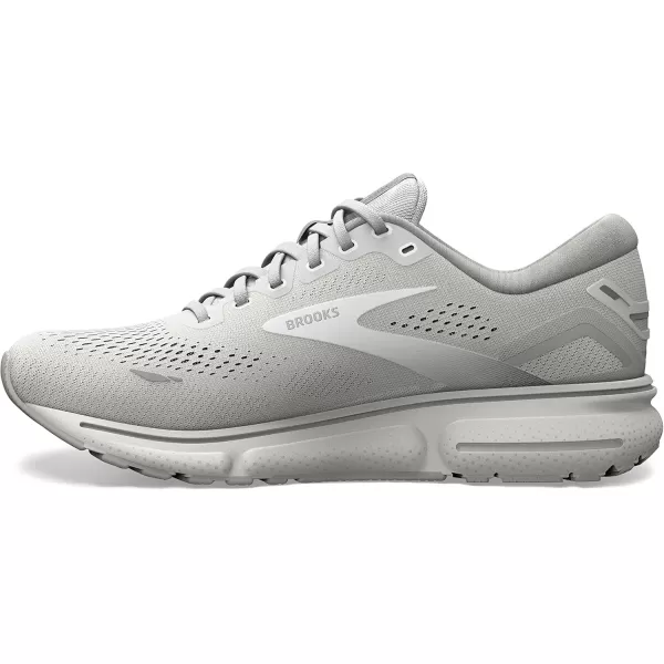 Brooks Womens Ghost 15 Neutral Running ShoeOysterAlloyWhite