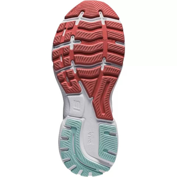 Brooks Womens Ghost 15 Neutral Running ShoePeacoat Canal Blue Rose