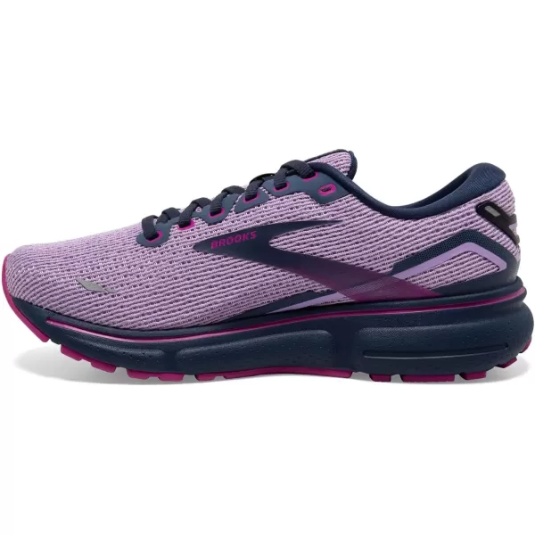 Brooks Womens Ghost 15 Neutral Running ShoeRhapsodyDress BlueViola