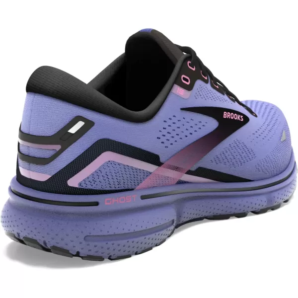 Brooks Womens Ghost 15 Neutral Running ShoeRhapsodyIrisCoral