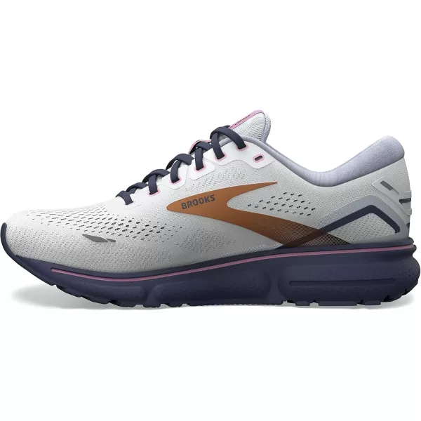 Brooks Womens Ghost 15 Neutral Running ShoeSpa BlueNeo PinkCopper