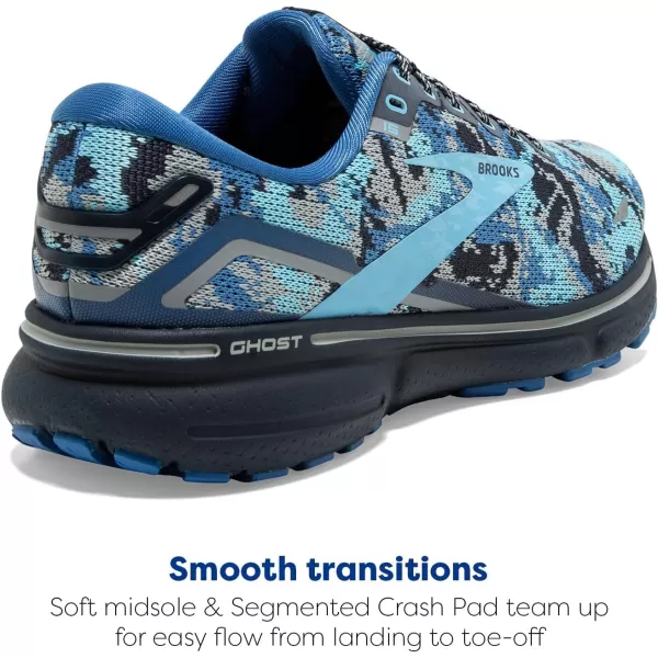 Brooks Womens Ghost 15 Neutral Running ShoeStarEclipseGrotto