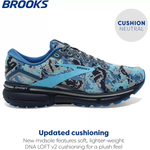 Brooks Womens Ghost 15 Neutral Running ShoeStarEclipseGrotto