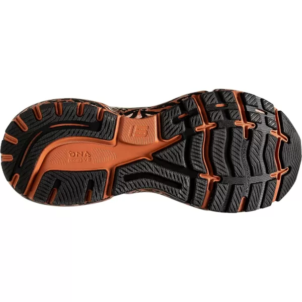 Brooks Womens Ghost 15 Neutral Running ShoeSunburnMapleBlack