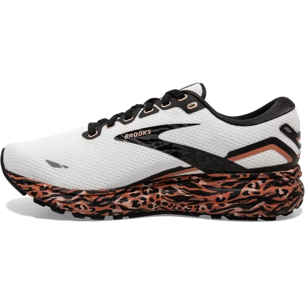 Brooks Womens Ghost 15 Neutral Running ShoeSunburnMapleBlack