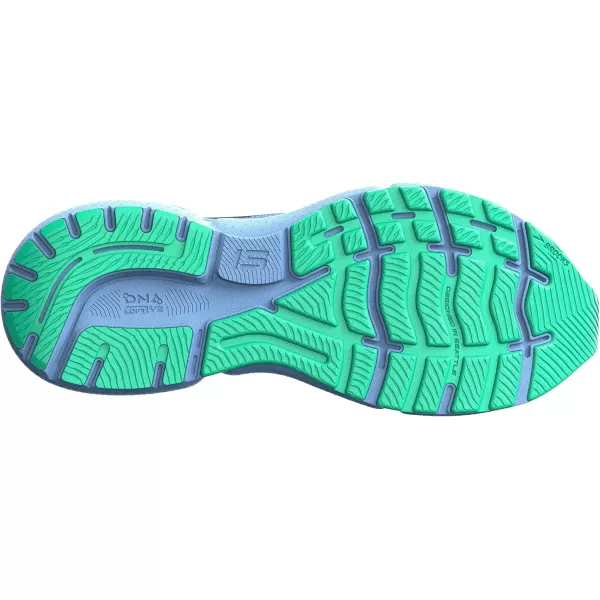 Brooks Womens Ghost 15 Neutral Running ShoeVista BluePeacoatLinen