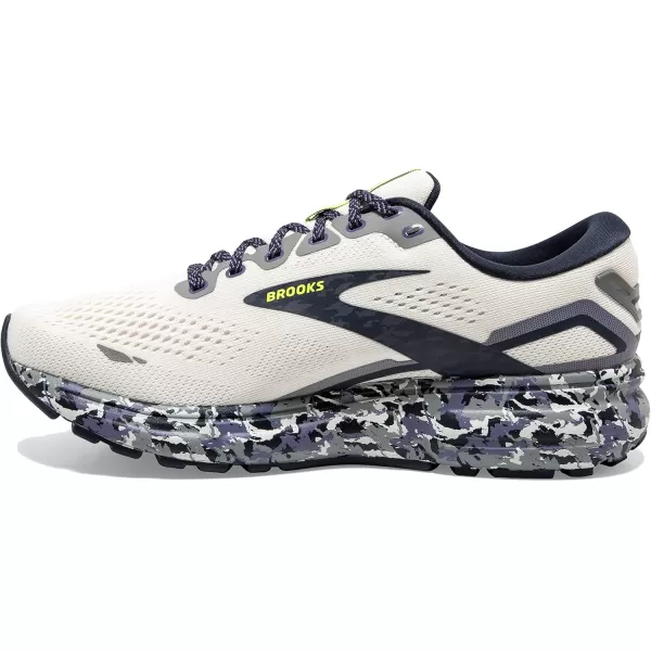 Brooks Womens Ghost 15 Neutral Running ShoeWhisperwhiteEclipseNightlife