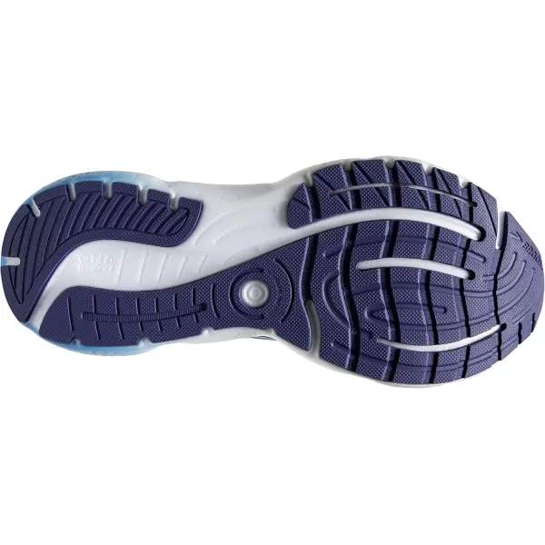 Brooks Womens Glycerin 20 Neutral Running ShoeBlissful BluePeachWhite