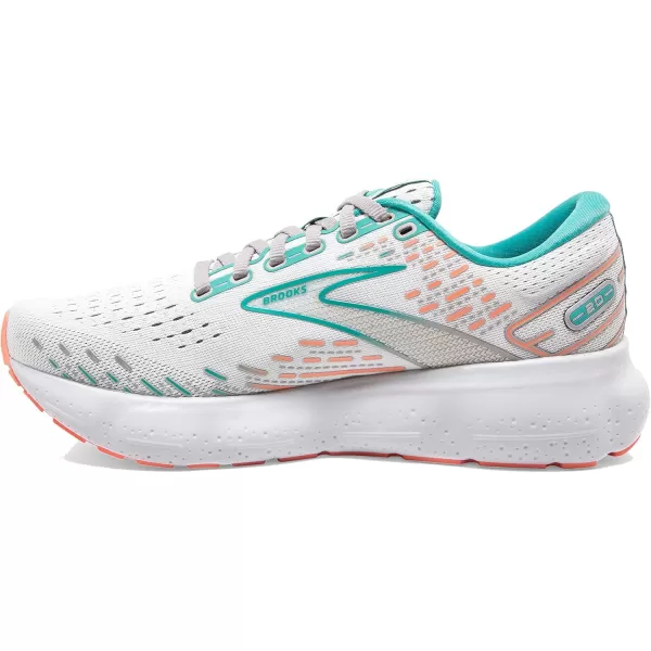 Brooks Womens Glycerin 20 Neutral Running ShoeOysterLatigo BayCoral