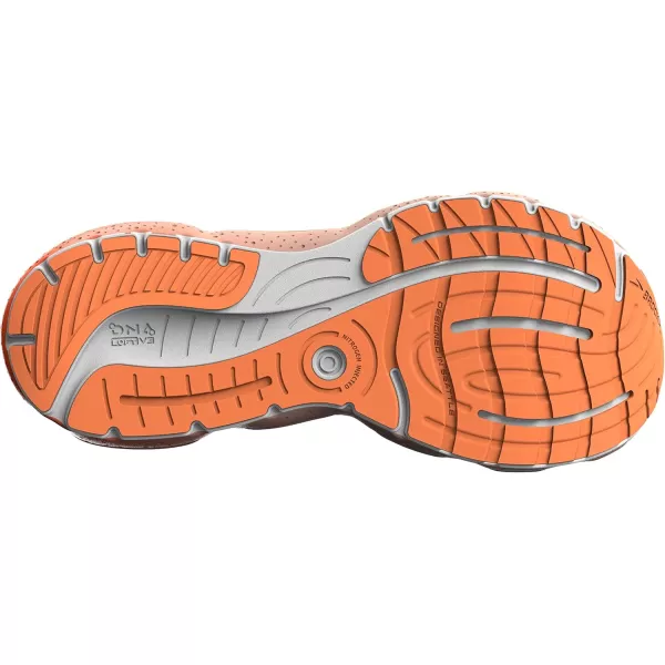 Brooks Womens Glycerin 20 Neutral Running ShoePeachTangerineOrange