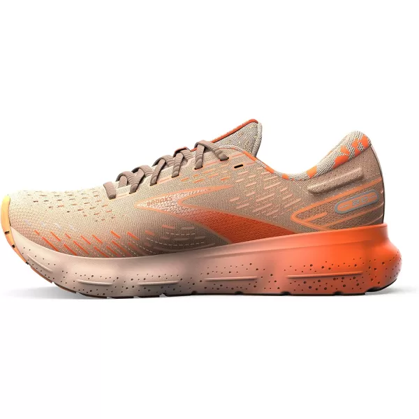 Brooks Womens Glycerin 20 Neutral Running ShoePeachTangerineOrange