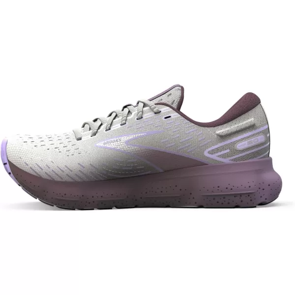 Brooks Womens Glycerin 20 Neutral Running ShoeWhiteOrchidLavender