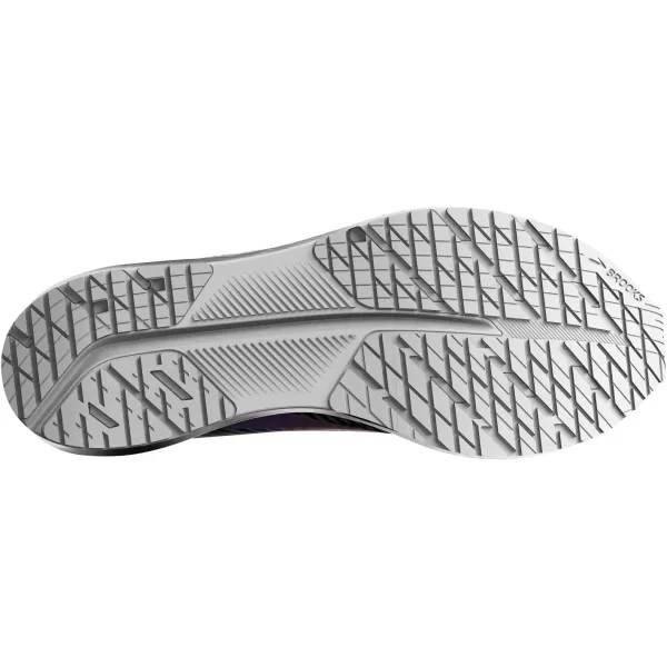 Brooks Womens Hyperion Tempo Road Running ShoeBlackCoralPurple