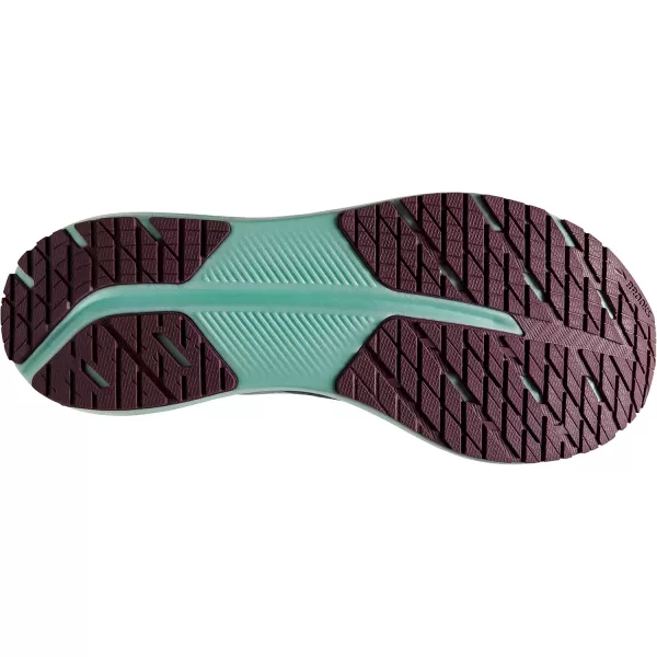 Brooks Womens Hyperion Tempo Road Running ShoeBlue CoralBlue LightPink