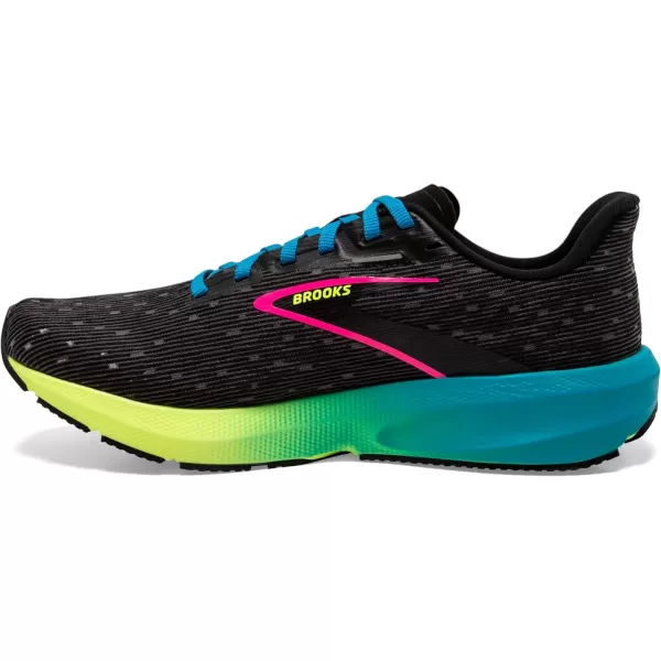 Brooks Womens Launch 10 Neutral Running ShoeBlackNightlifeBlue