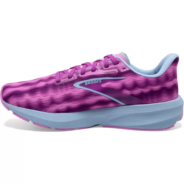 Brooks Womens Launch 10 Neutral Running ShoePurple CactusLucentChambray
