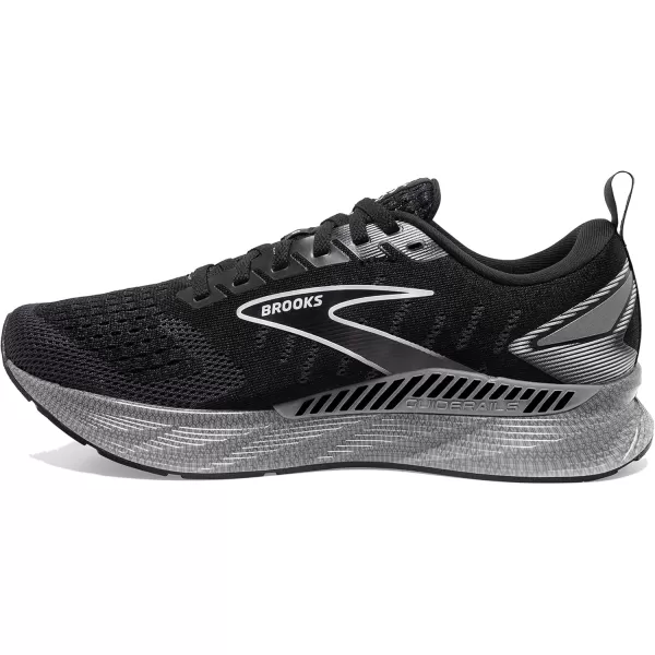 Brooks Womens Levitate GTS 6 Supportive Running ShoeBlackBlackened PearlWhite