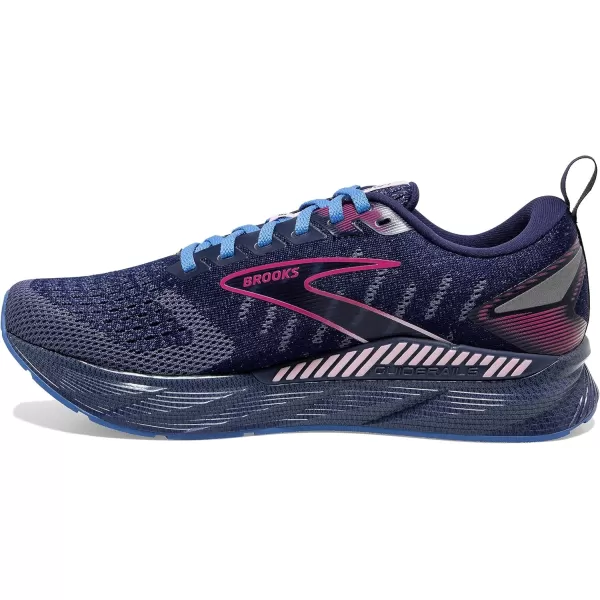 Brooks Womens Levitate GTS 6 Supportive Running ShoePeacoatPink LadyLilac Rose