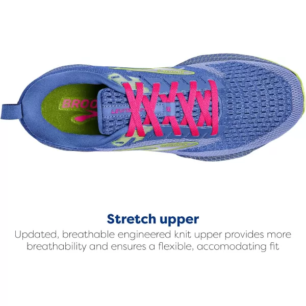 Brooks Womens Levitate GTS 6 Supportive Running ShoePurplePink