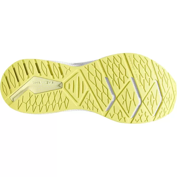 Brooks Womens Levitate GTS 6 Supportive Running ShoeWhiteOysterYellow