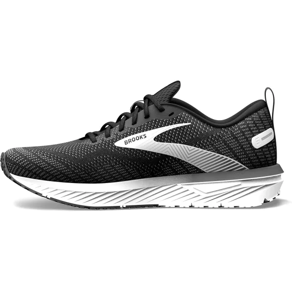 Brooks Womens Revel 6 Neutral Running ShoeBlackBlackened PearlWhite