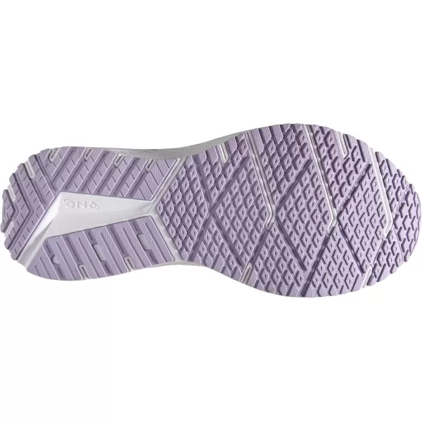 Brooks Womens Revel 6 Neutral Running ShoeMarshmallowPinkPurple