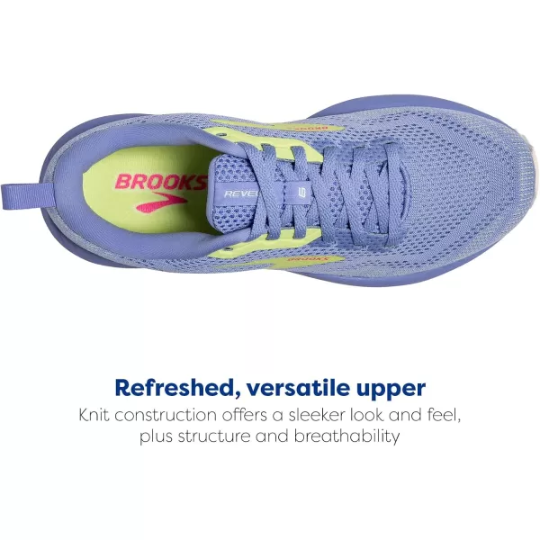 Brooks Womens Revel 6 Neutral Running ShoePurplePink