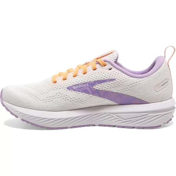 Brooks Womens Revel 6 Neutral Running ShoeWhiteVistaLavendula