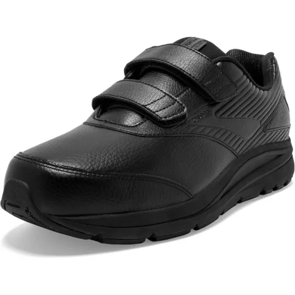 Brooks Mens Addiction Walker VStrap 2 Walking ShoeBlackBlack