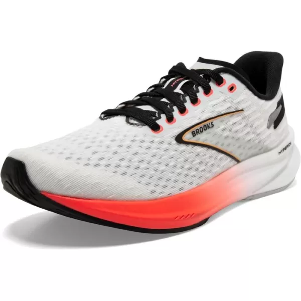 Brooks Mens Hyperion Neutral Running ShoeBlueFiery CoralOrange
