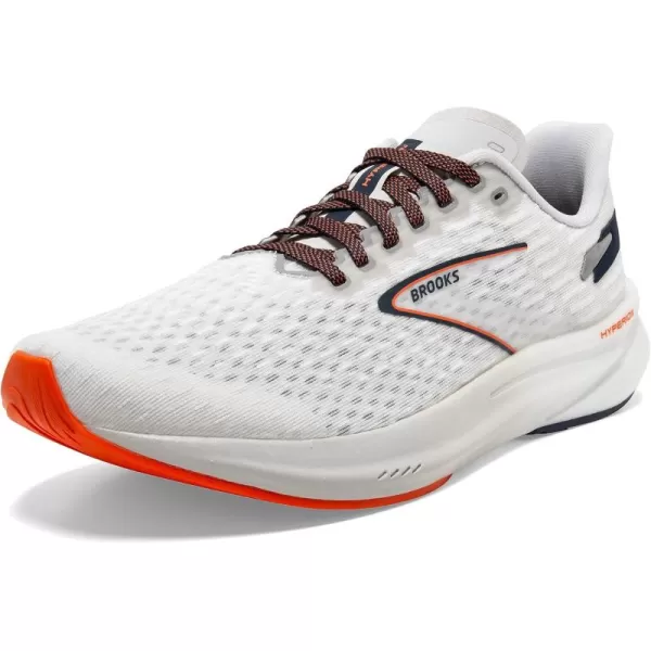 Brooks Mens Hyperion Neutral Running ShoeOyster MushroomBlack Iris