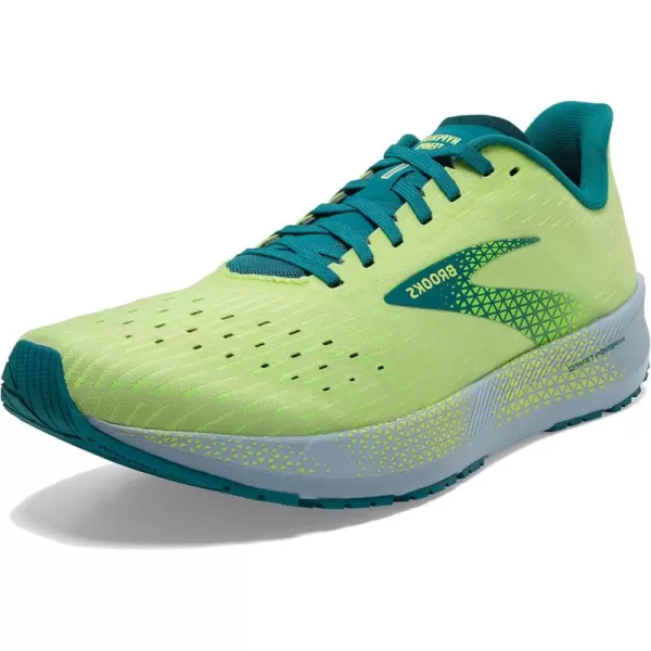 Brooks Mens Hyperion Tempo Road Running ShoeGreenKayakingDusty Blue