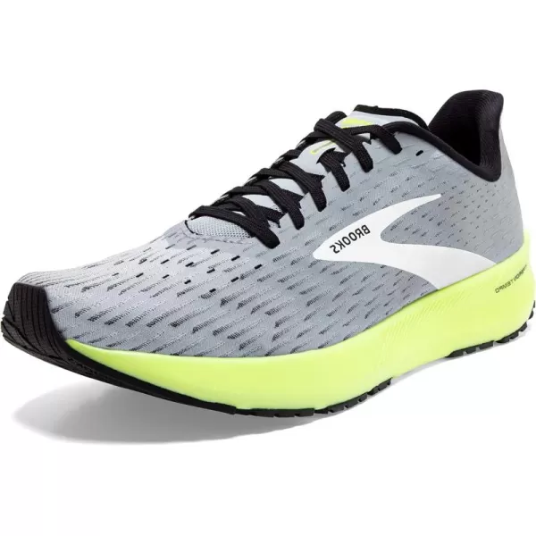 Brooks Mens Hyperion Tempo Road Running ShoeGreyBlackNightlife