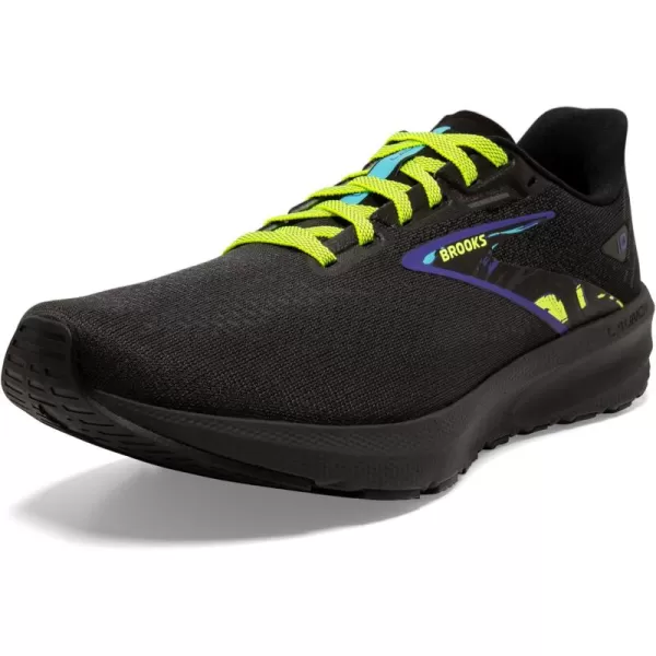 Brooks Mens Launch 10 Neutral Running ShoeBlackLibertyEbony