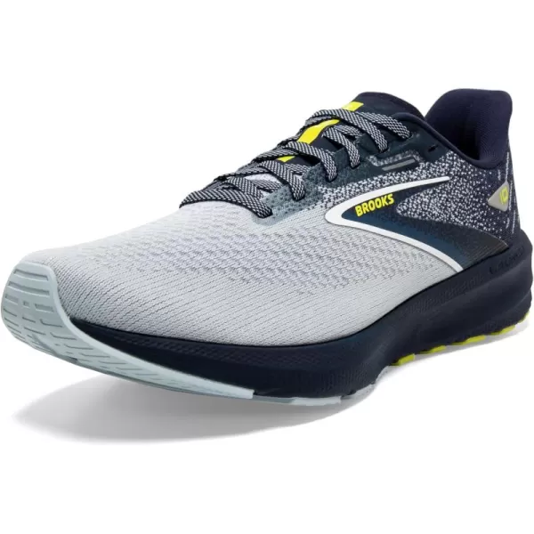 Brooks Mens Launch 10 Neutral Running ShoeIrisBallad BlueSulphur
