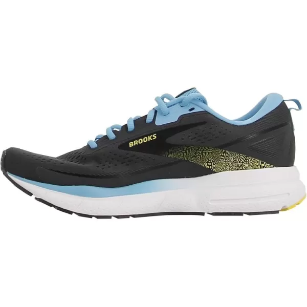 Brooks Mens Trace 3 Neutral Running ShoeForged Iron Blue Yellow