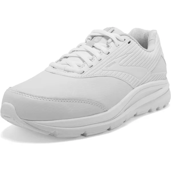 Brooks Womens Addiction Walker 2 Walking ShoeWhiteWhite