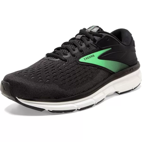 Brooks Womens Dyad 11 Running ShoeBlackEbonyGreen