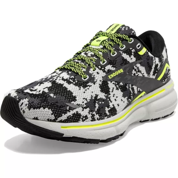 Brooks Womens Ghost 15 Neutral Running ShoeBlackEbonyNightlife