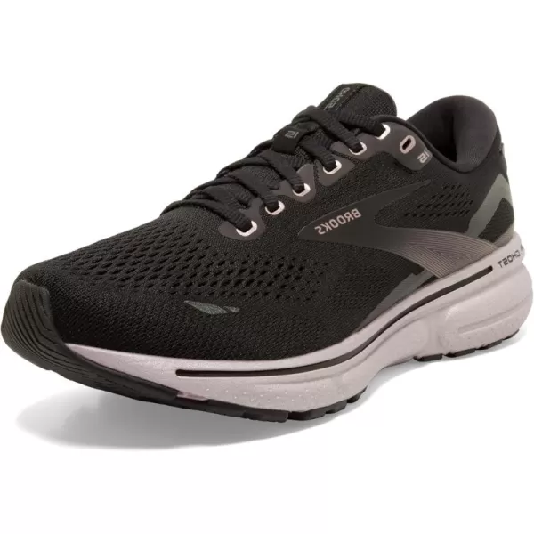 Brooks Womens Ghost 15 Neutral Running ShoeBlackRosegold