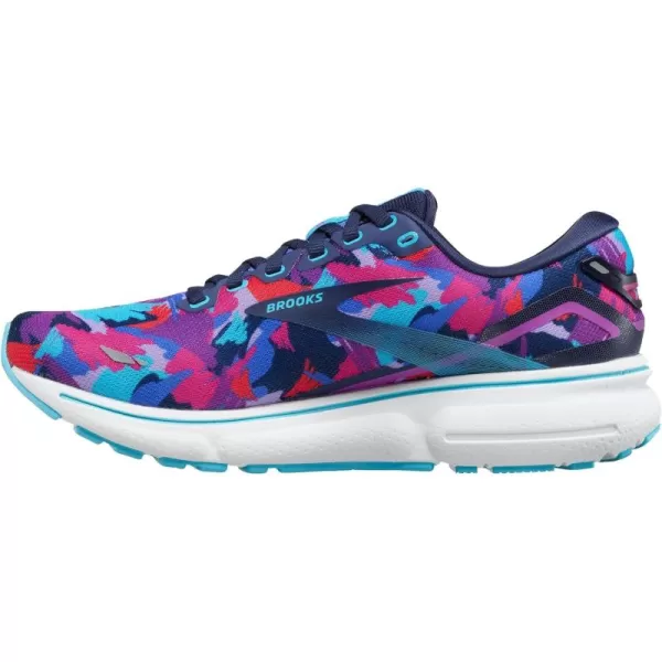 Brooks Womens Ghost 15 Neutral Running ShoeBlueEclipsePurple