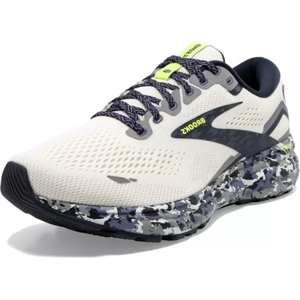 Brooks Womens Ghost 15 Neutral Running ShoeCamo Whisper White