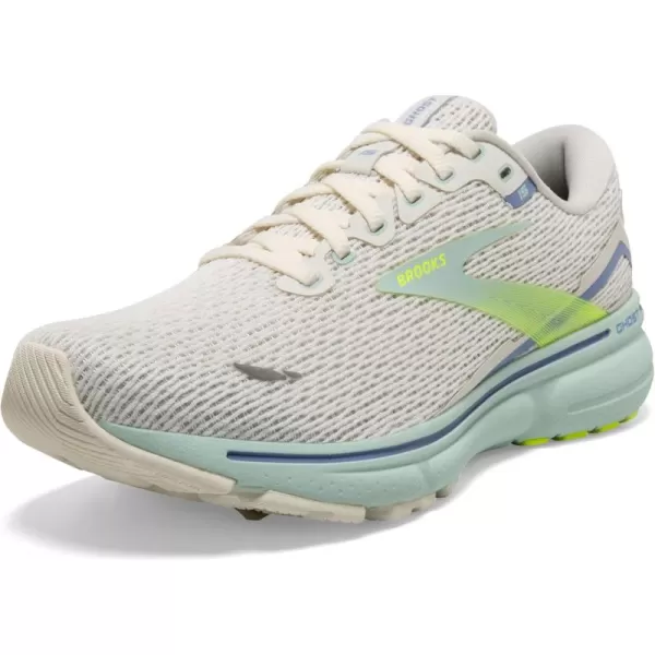 Brooks Womens Ghost 15 Neutral Running ShoeCoconutSkylightNightlife