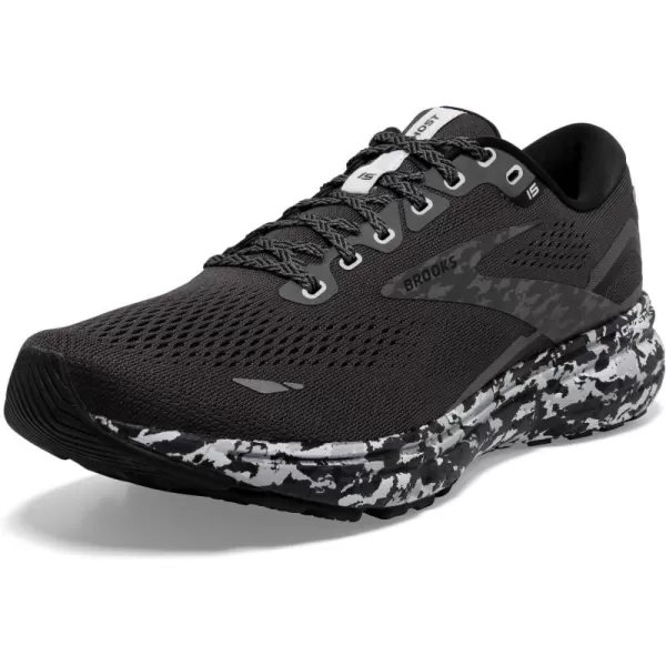Brooks Womens Ghost 15 Neutral Running ShoeEbonyBlackOyster