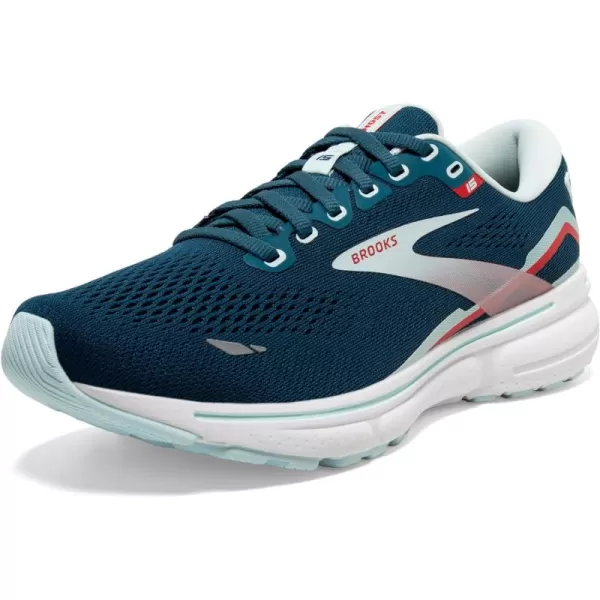 Brooks Womens Ghost 15 Neutral Running ShoeLegion BlueBlueBittersweet