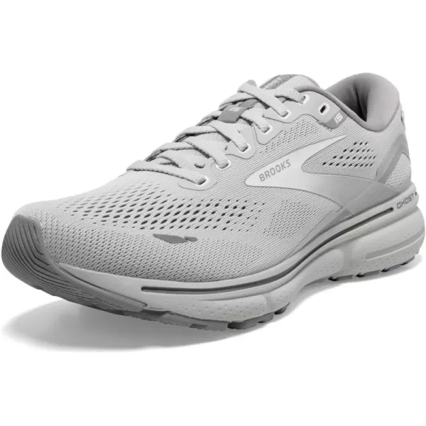 Brooks Womens Ghost 15 Neutral Running ShoeOysterAlloyWhite