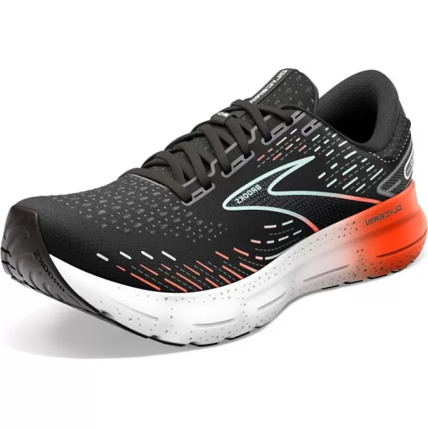 Brooks Womens Glycerin 20 Neutral Running ShoeBlackRedOpal